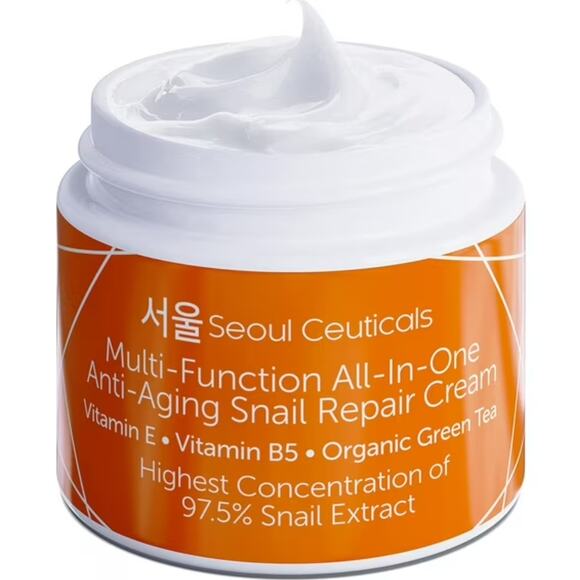 New Seoul Ceuticals Korean Anti-Aging Repair Cream - 2 oz - Picture 2 of 5